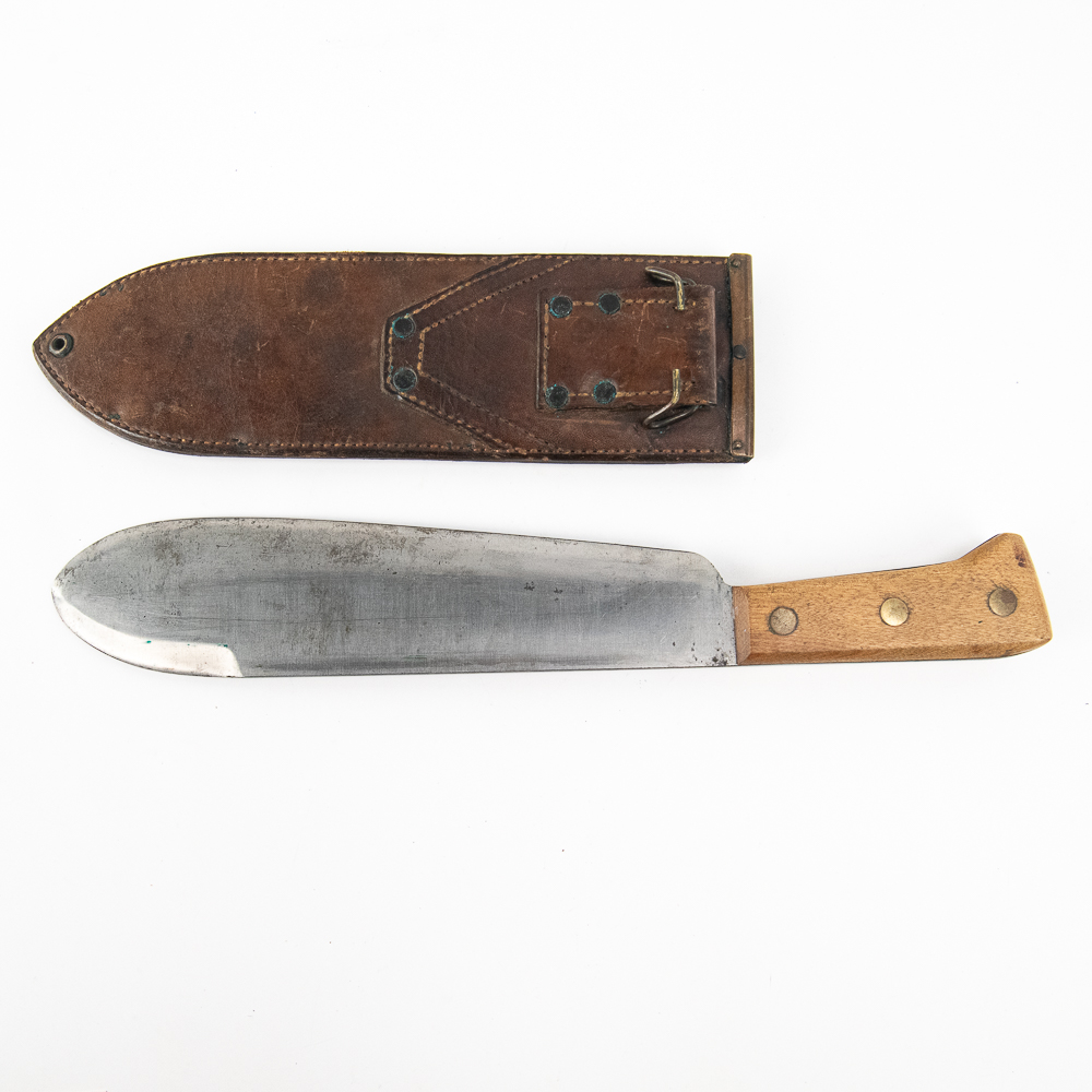 WWII USMC Hospital Corps Bolo Knife Boyt 44 Scab.