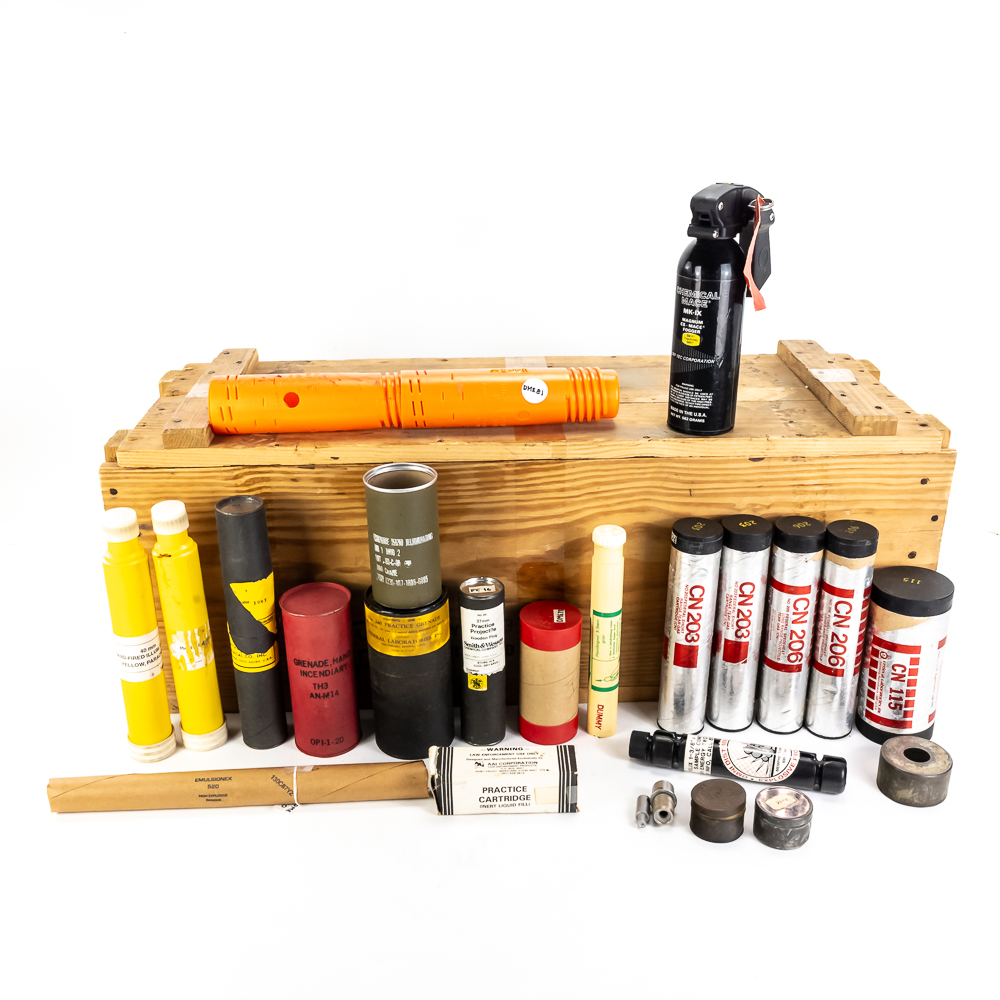 DoD Crate with INERT Contents
