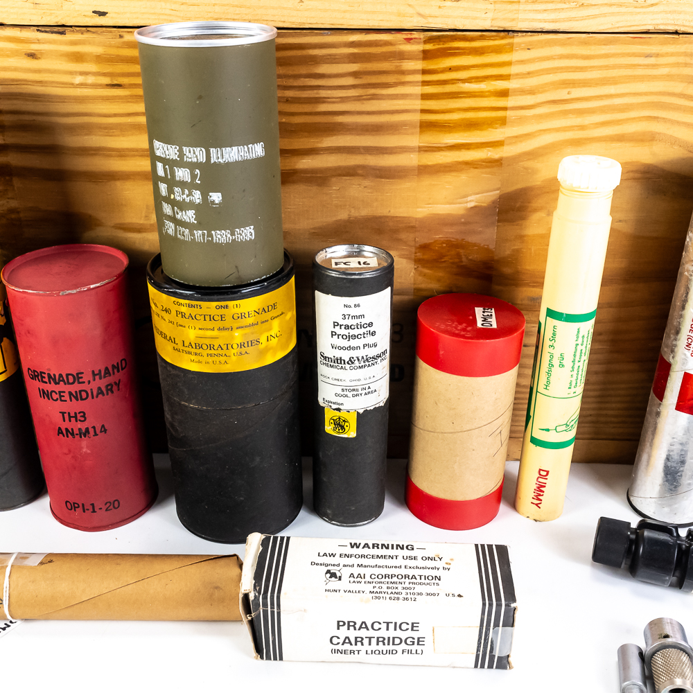 DoD Crate with INERT Contents