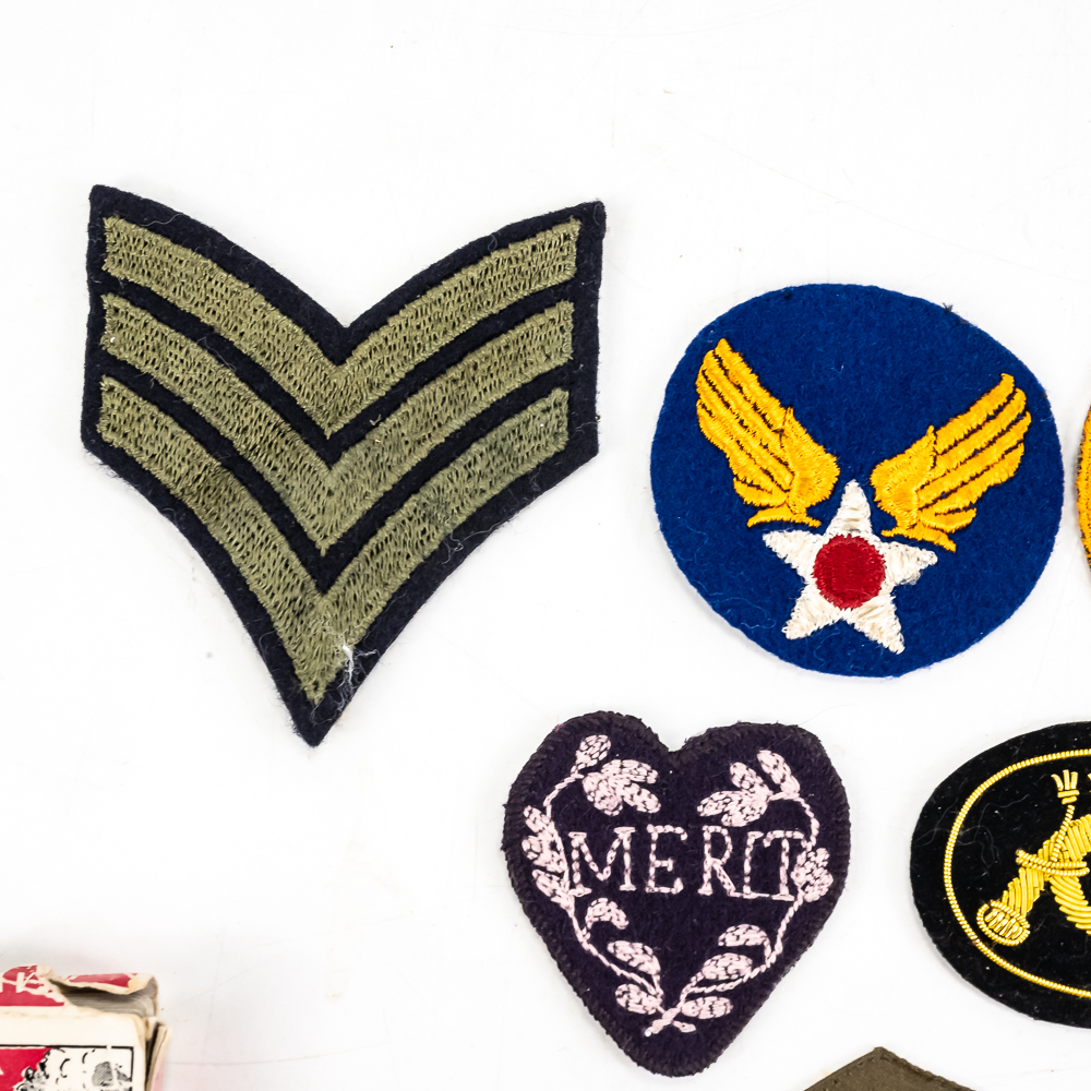 CW, 20th C Patches, Card Deck & More