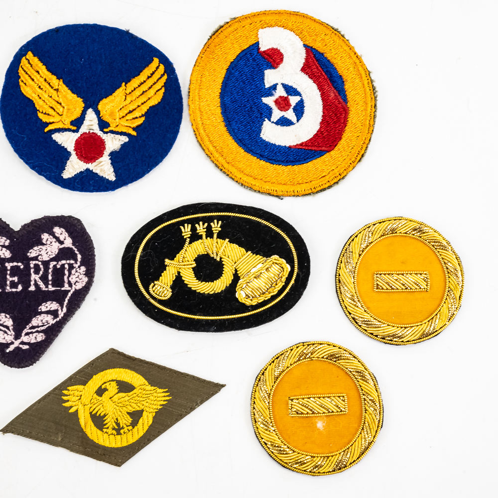 CW, 20th C Patches, Card Deck & More