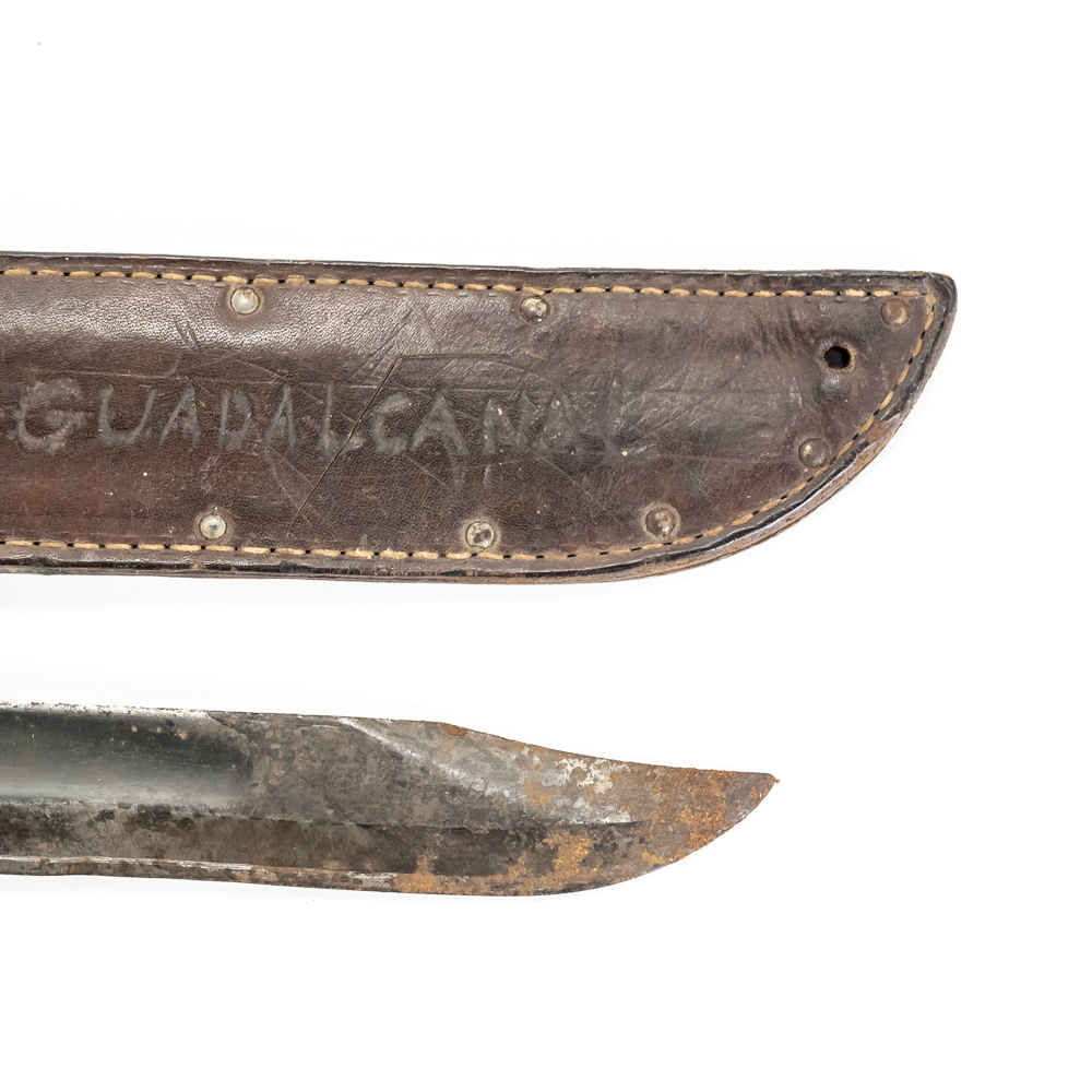 WWII USMC Named Guadalcanal Ka-Bar