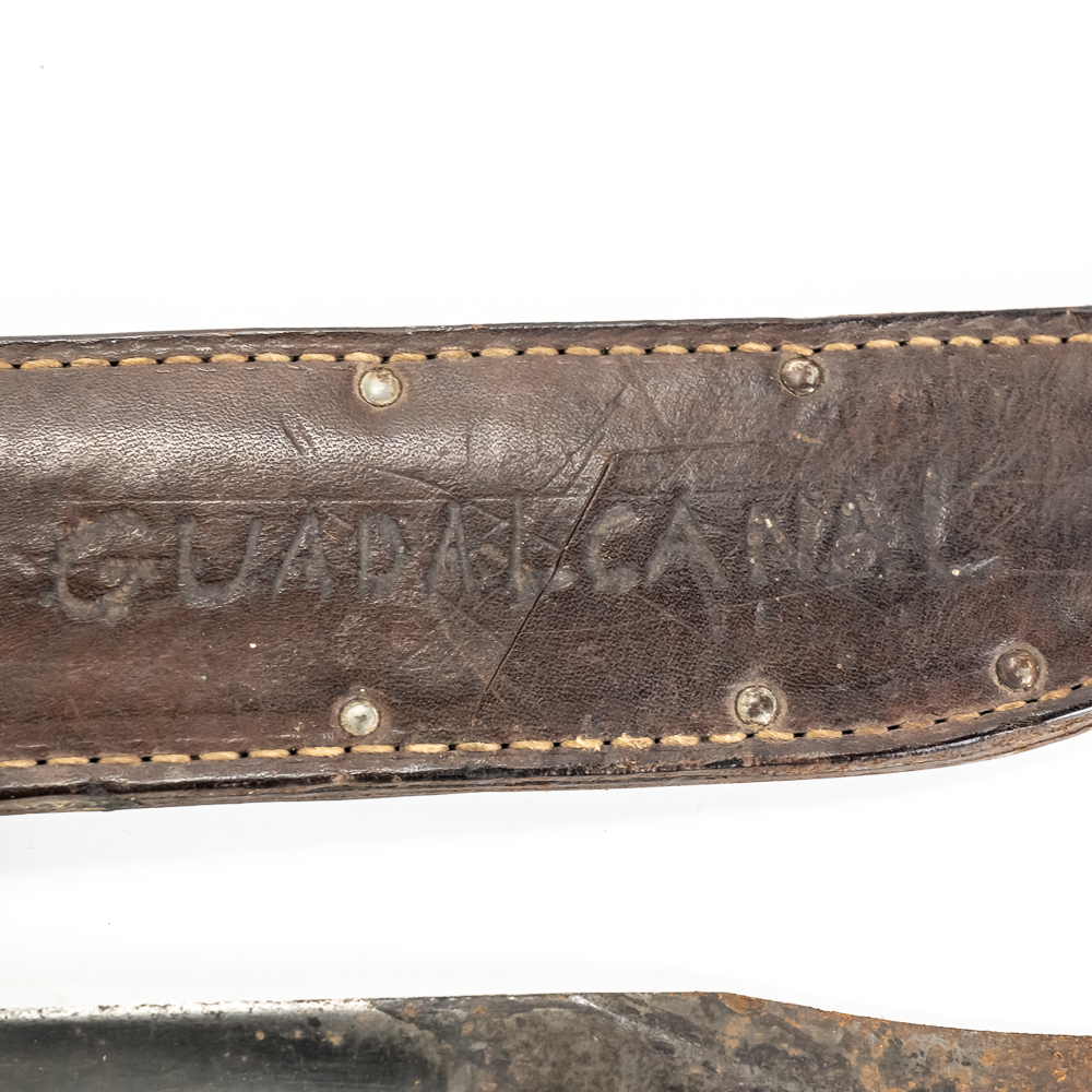 WWII USMC Named Guadalcanal Ka-Bar