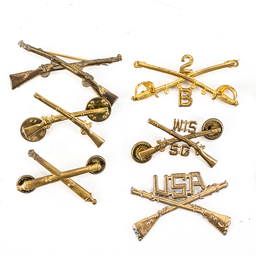 Unit (DUI) Crossed Insignia Pilots Wings Matchbox