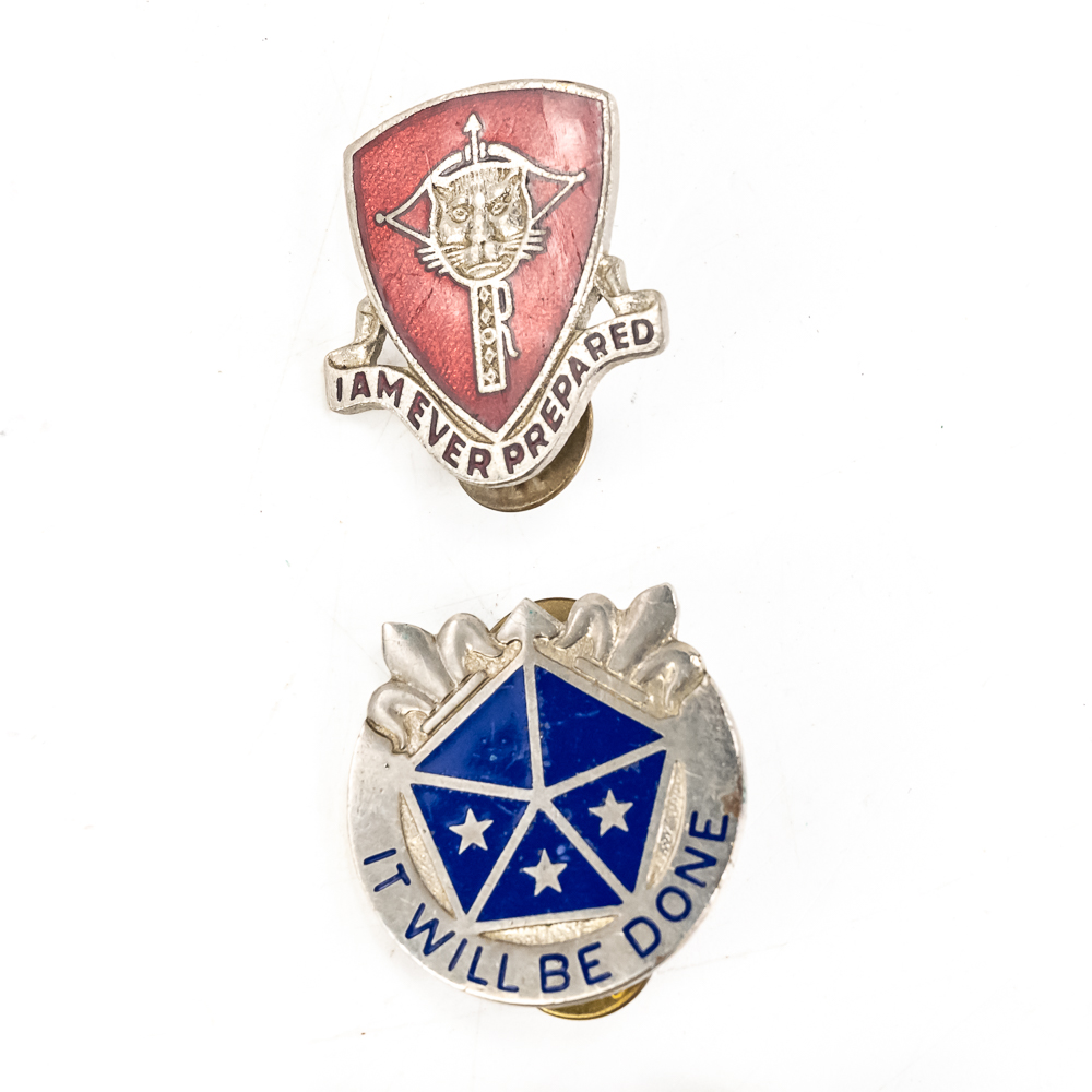 Unit (DUI) Crossed Insignia Pilots Wings Matchbox