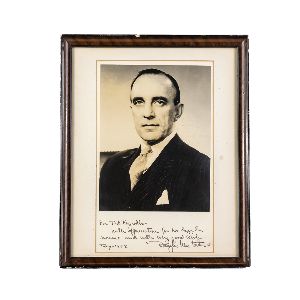 Douglas MacArthur Signed Tokyo Portrait (1948)