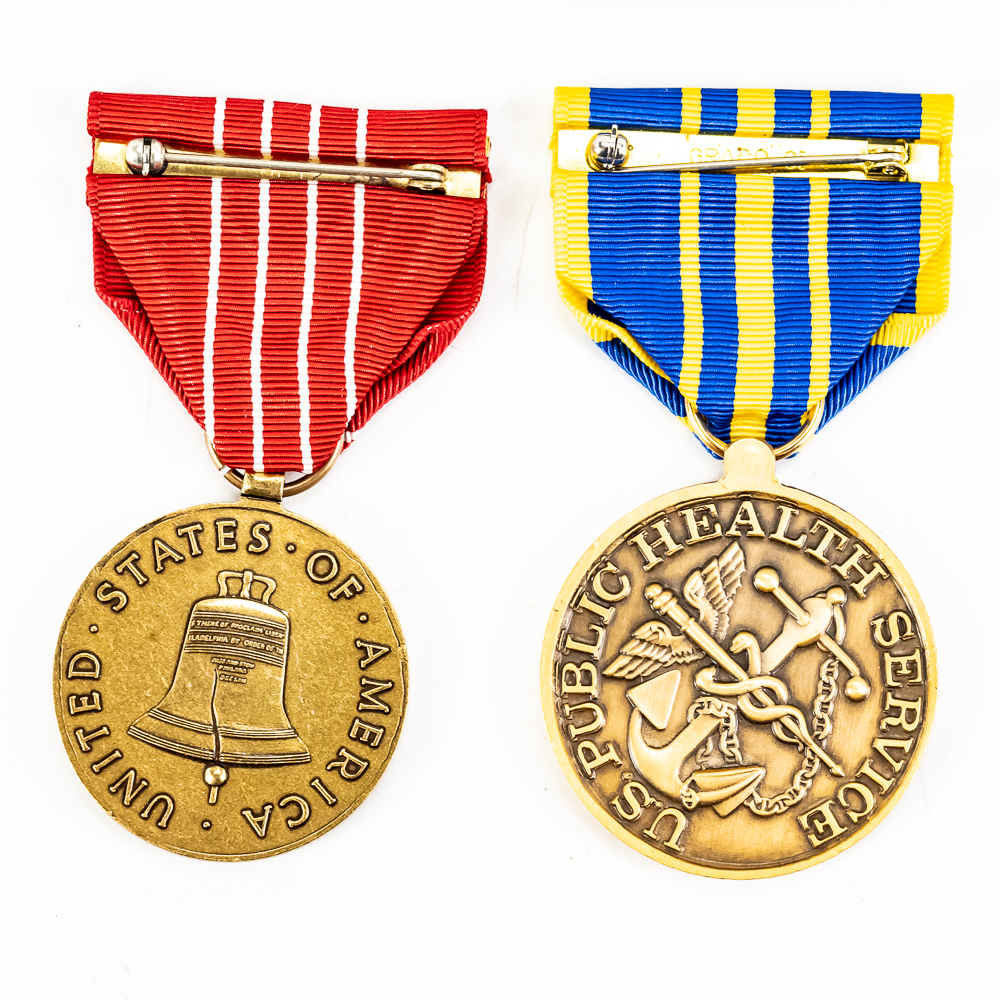4 Medals 2 UN 1 MOF 1 PHS