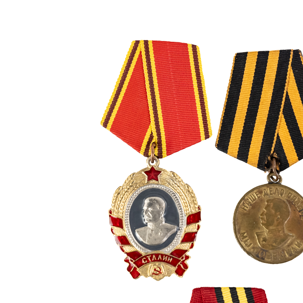 Soviet Medals Stalin, Jubilee & More (8)