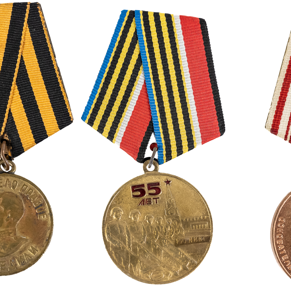 Soviet Medals Stalin, Jubilee & More (8)