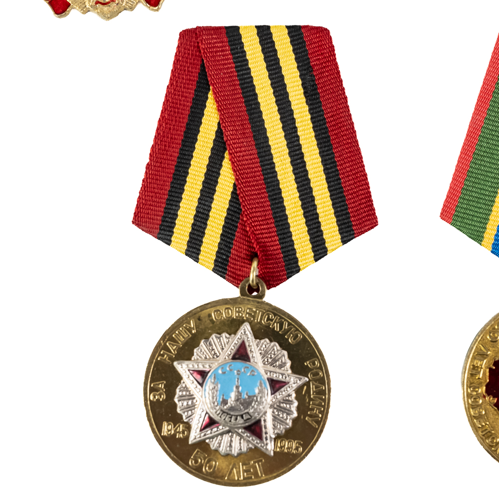 Soviet Medals Stalin, Jubilee & More (8)