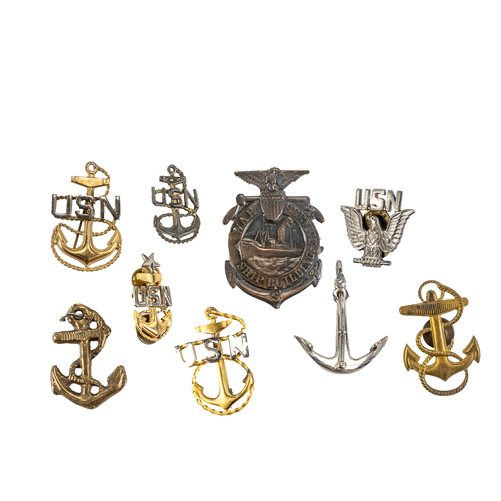 9. Navy Insignia / Cap Pins