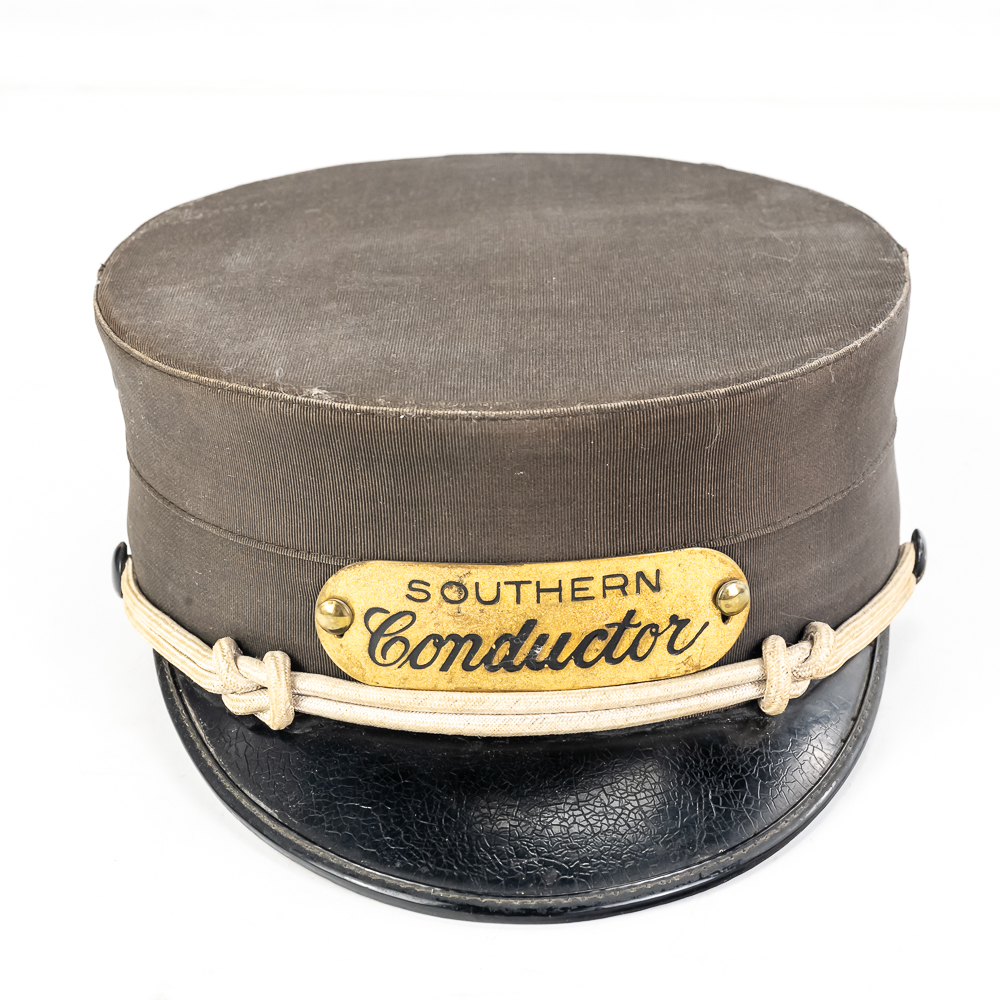Southern Railroad Conductor Hat & Railroad Belt