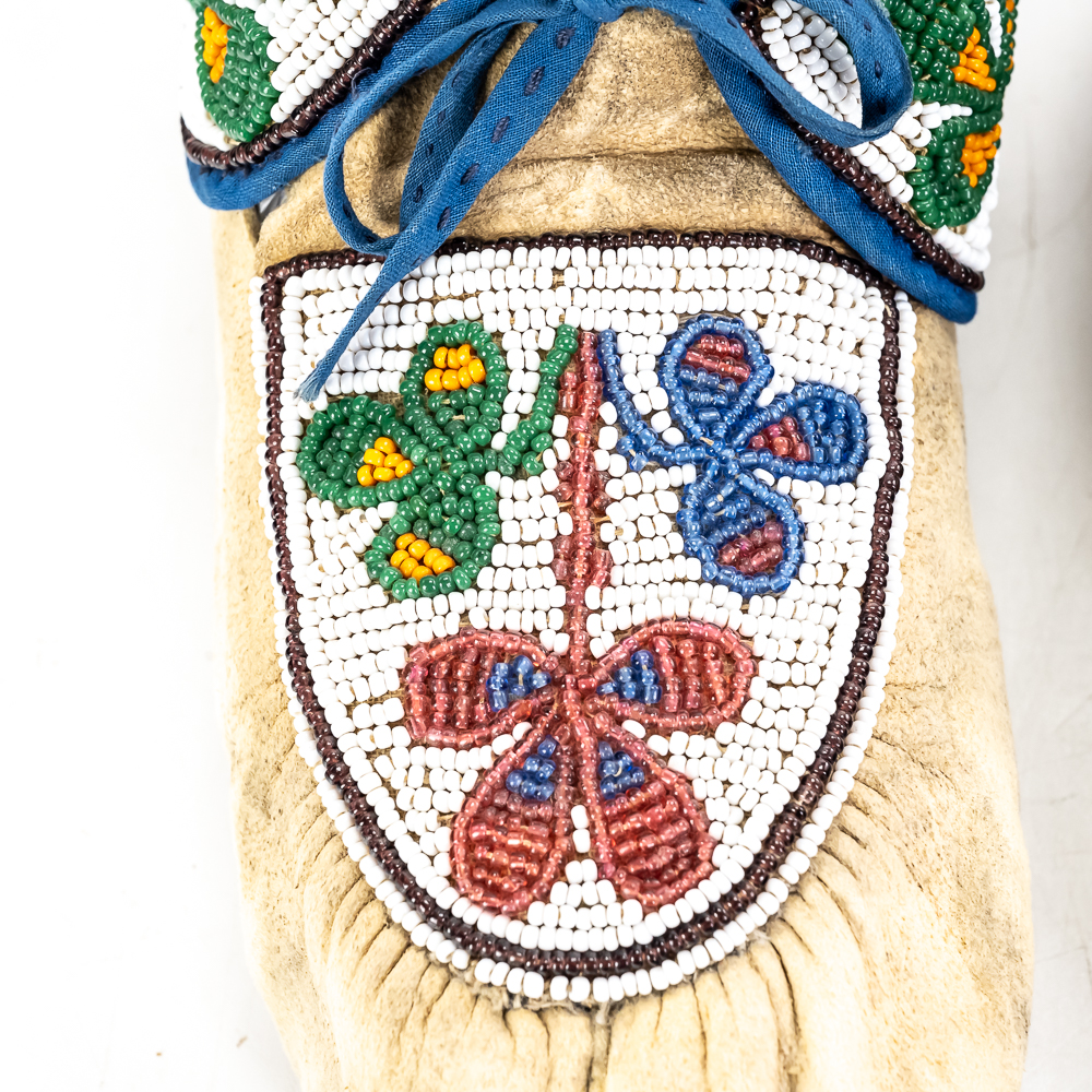 Beaded Native American Moccasins