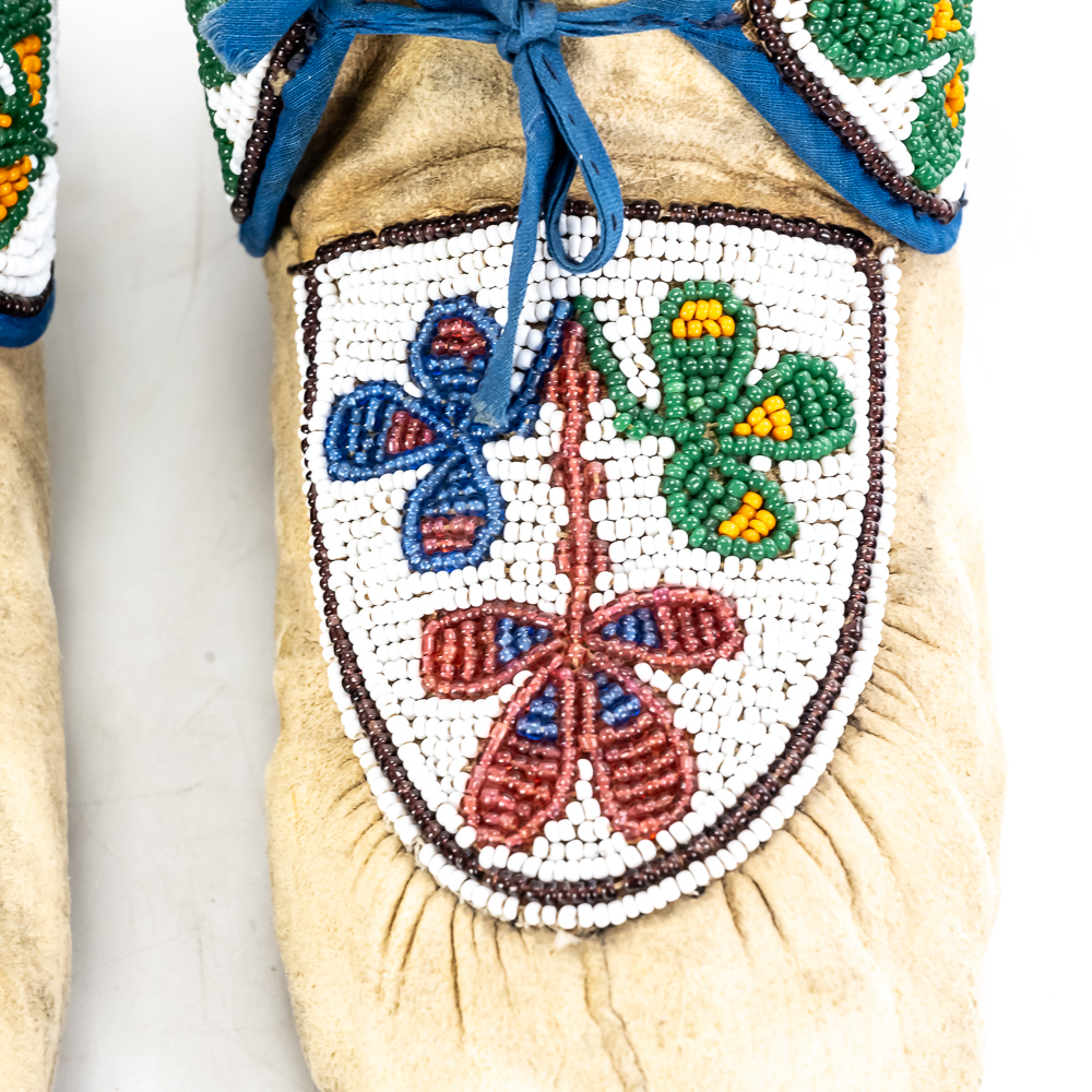 Beaded Native American Moccasins