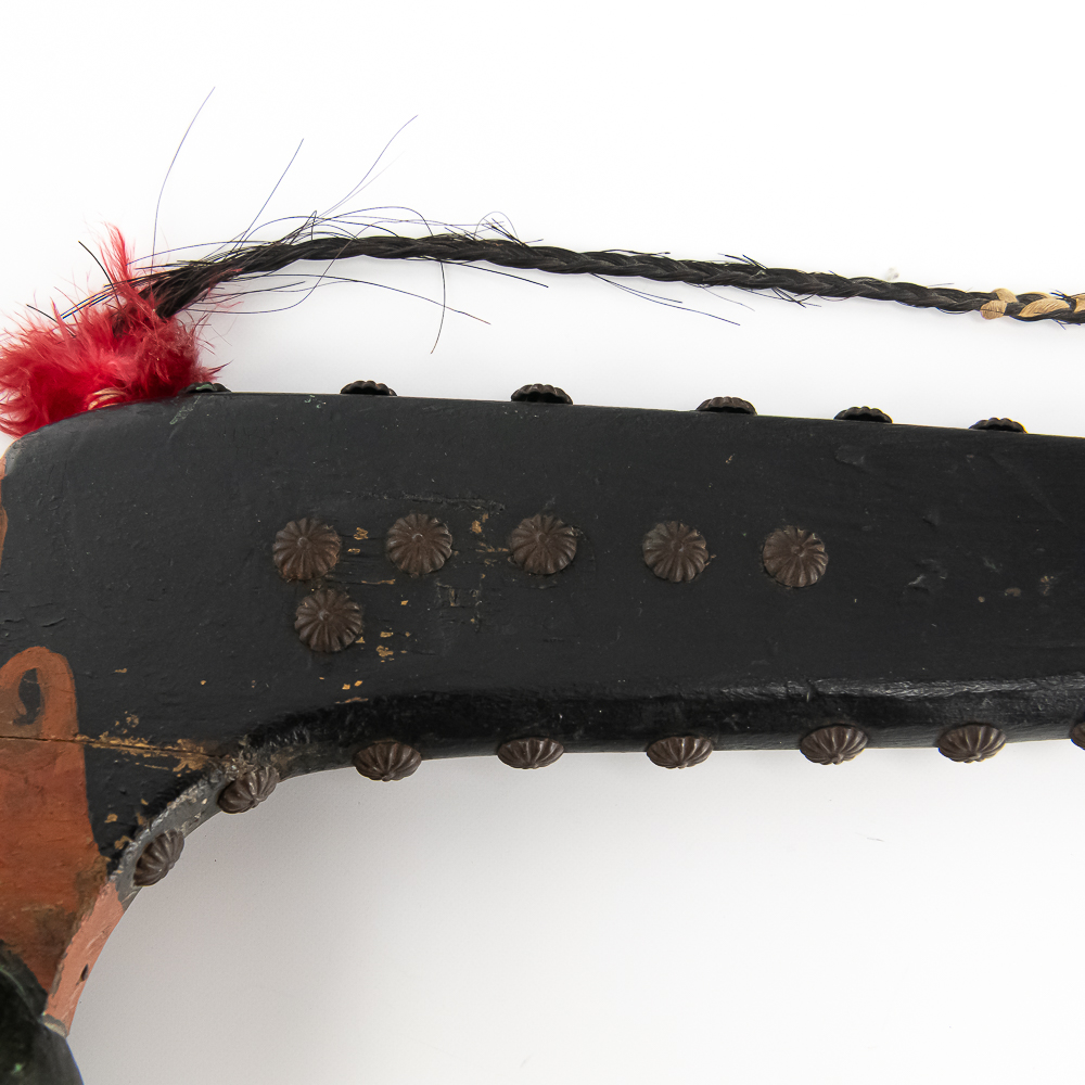 Mid-Century Folk Art Ball Head Club