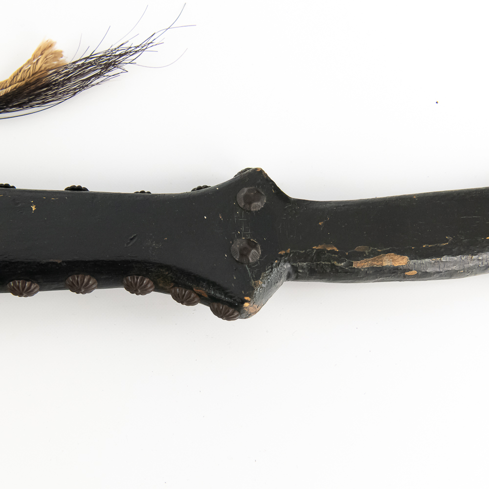 Mid-Century Folk Art Ball Head Club