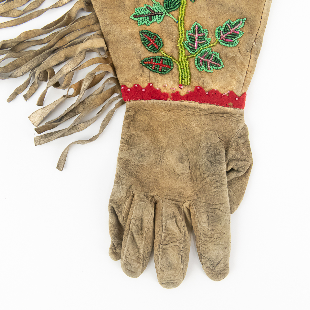 Pair of Beaded Native American Gauntlets