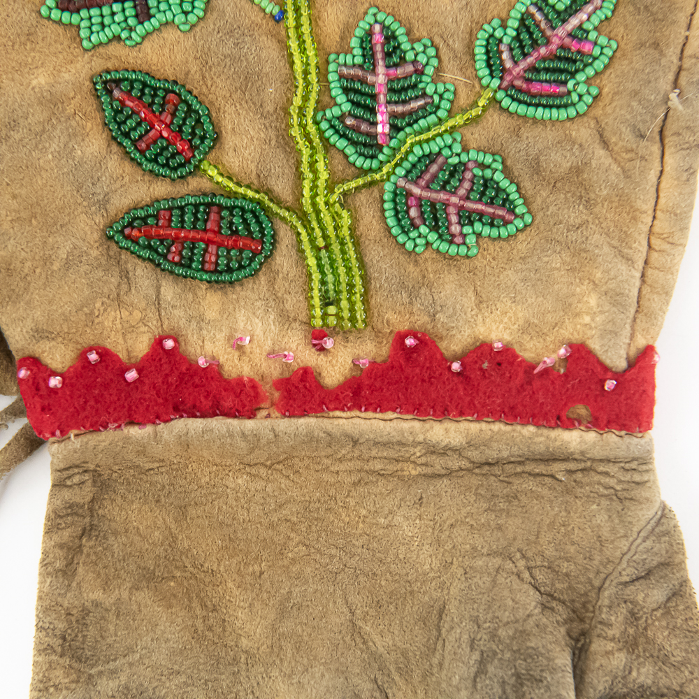 Pair of Beaded Native American Gauntlets