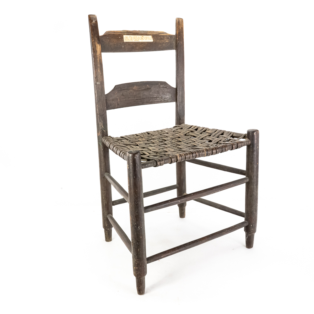 Sam Oldham Gold Rush Hickory Chair
