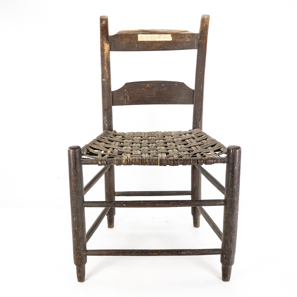 Sam Oldham Gold Rush Hickory Chair