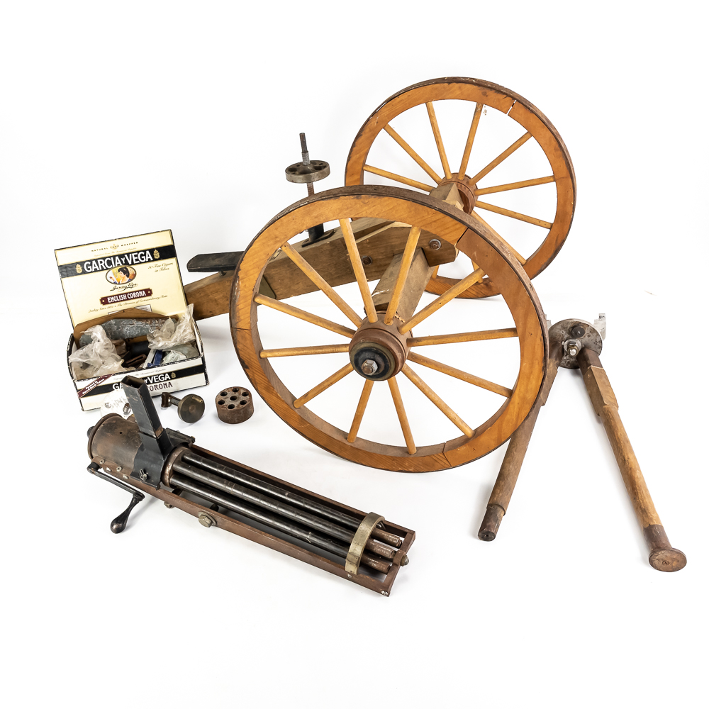 1/2 Scale .32 Caliber Gatling Gun