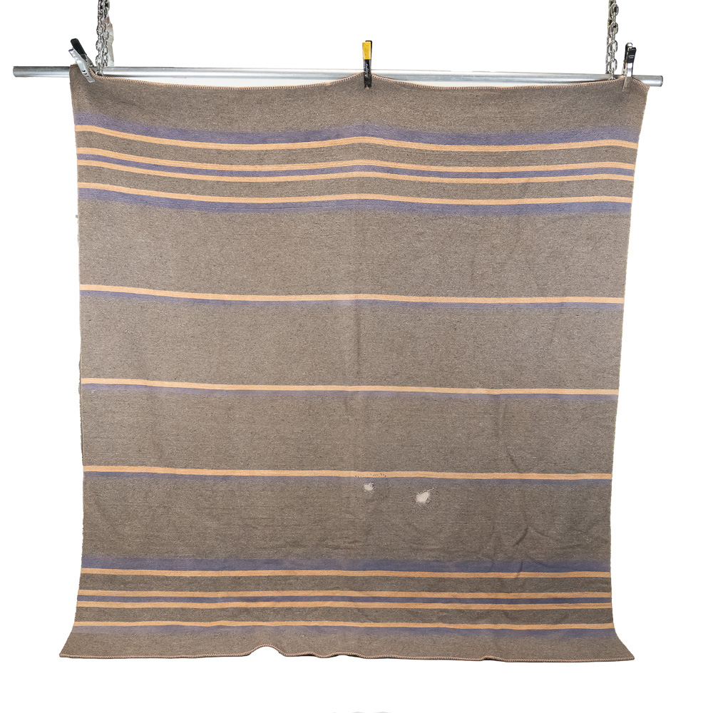 Mid-20th C Institutional Wool Blanket