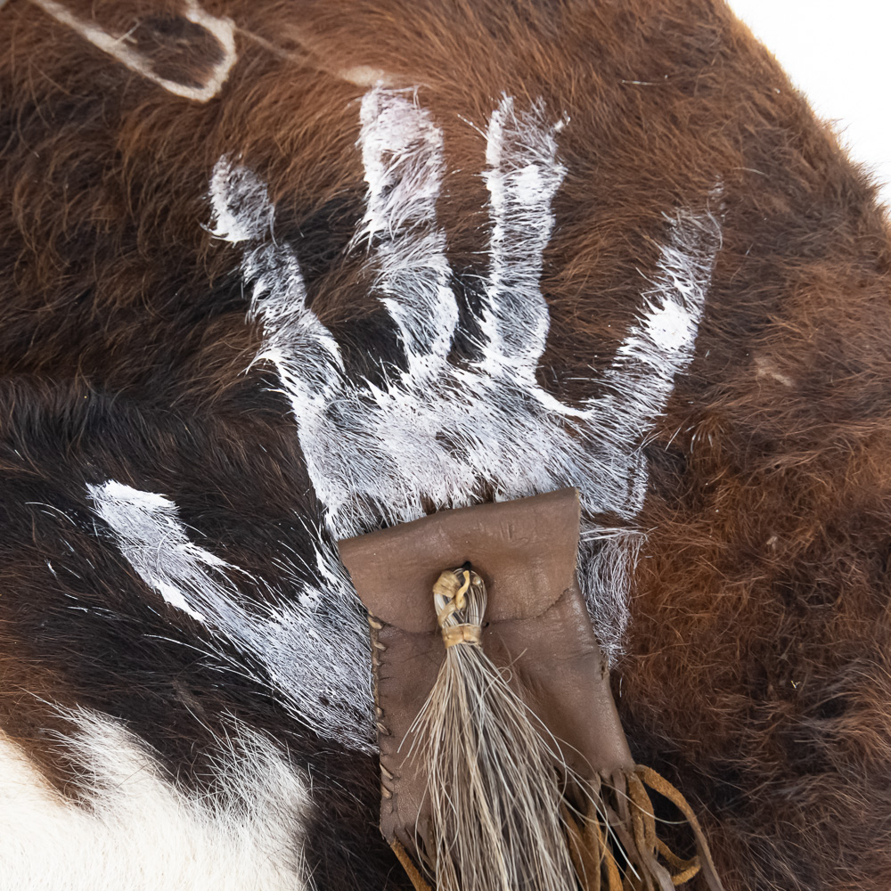 Native American Plains Style Hide Shield