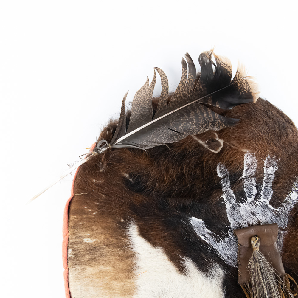 Native American Plains Style Hide Shield