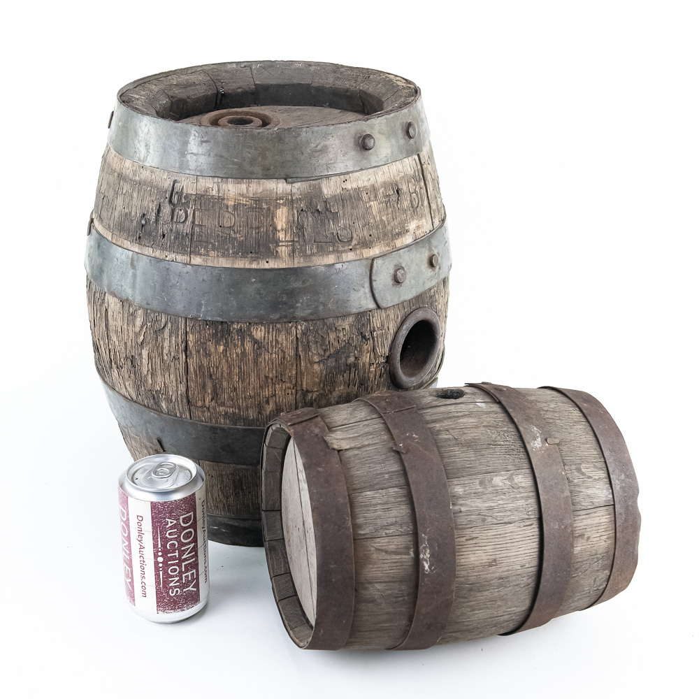 Antique Beer Barrel Set