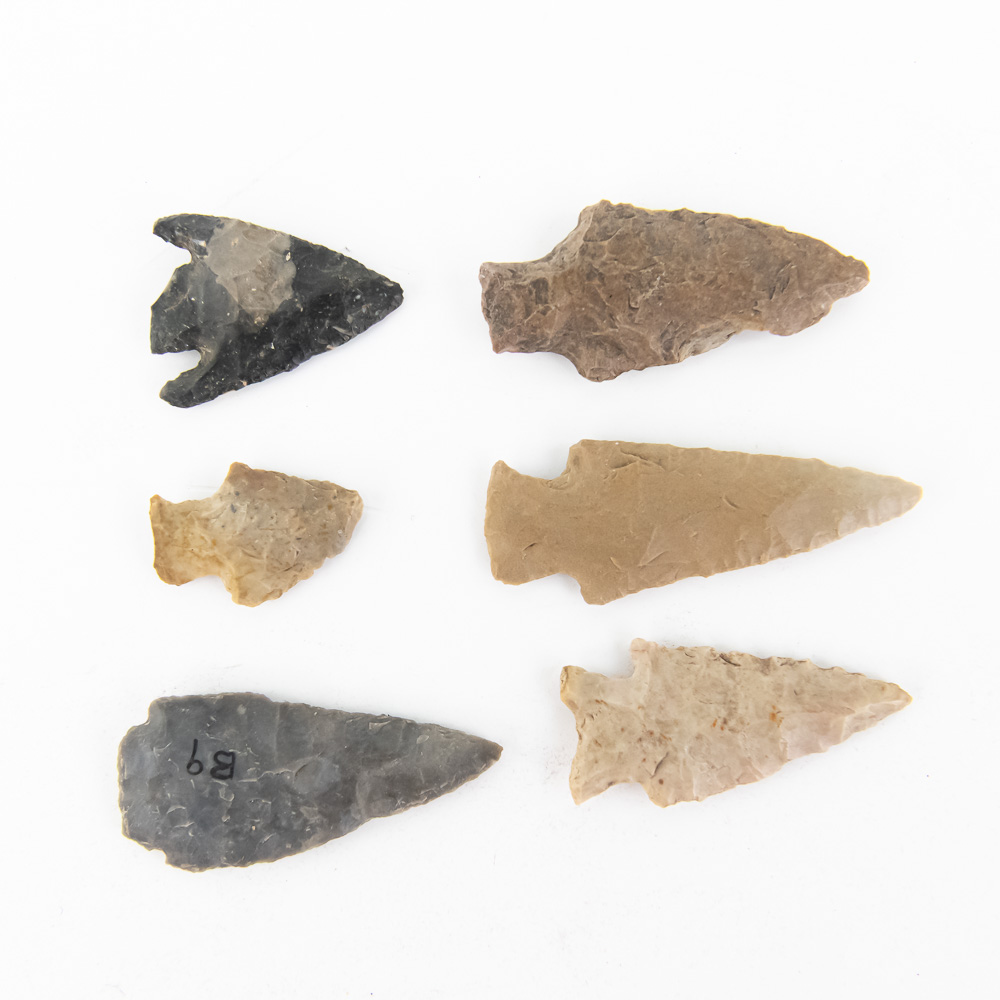 Archaic & Woodland Projectile Points (6)