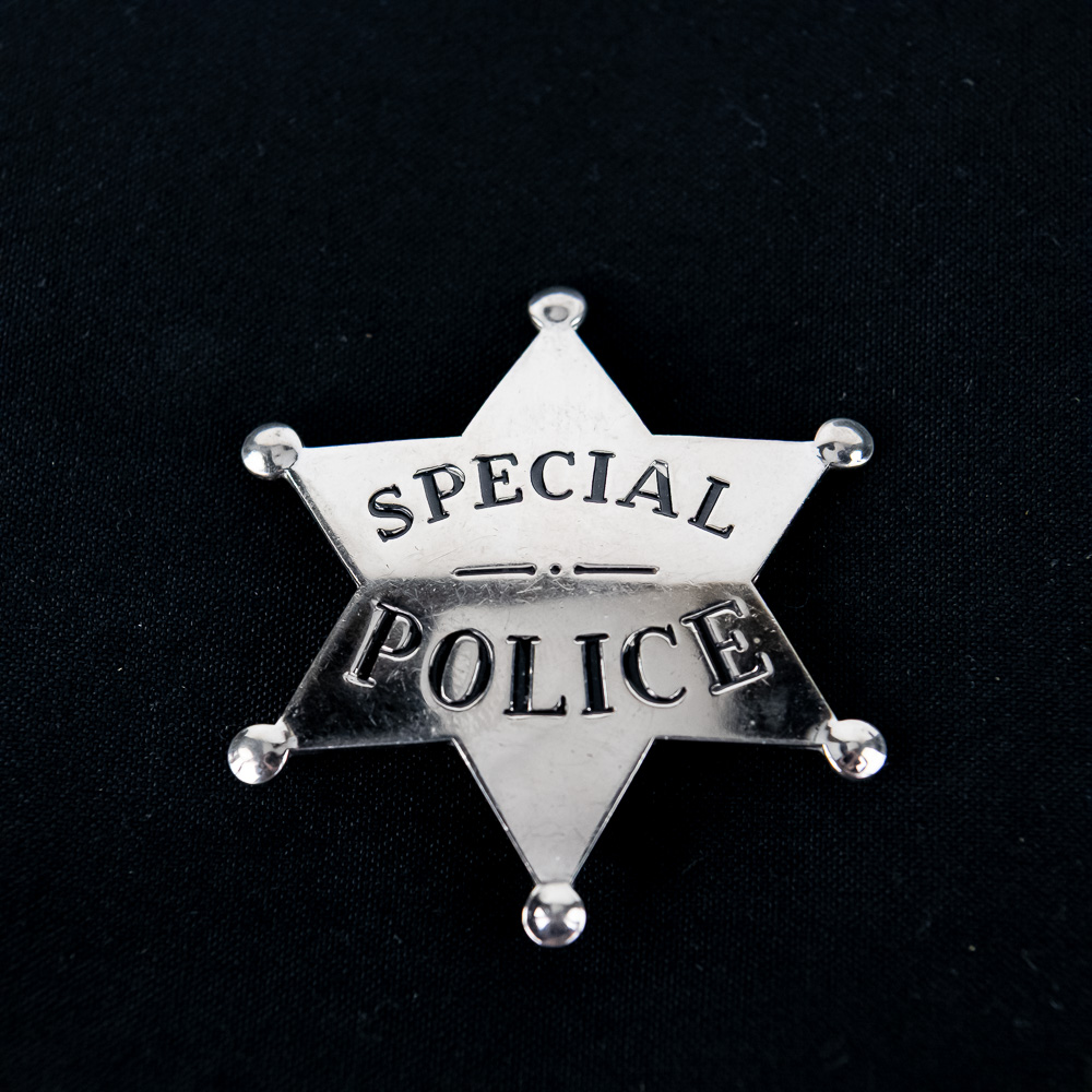 Vintage Special Police Star Badge