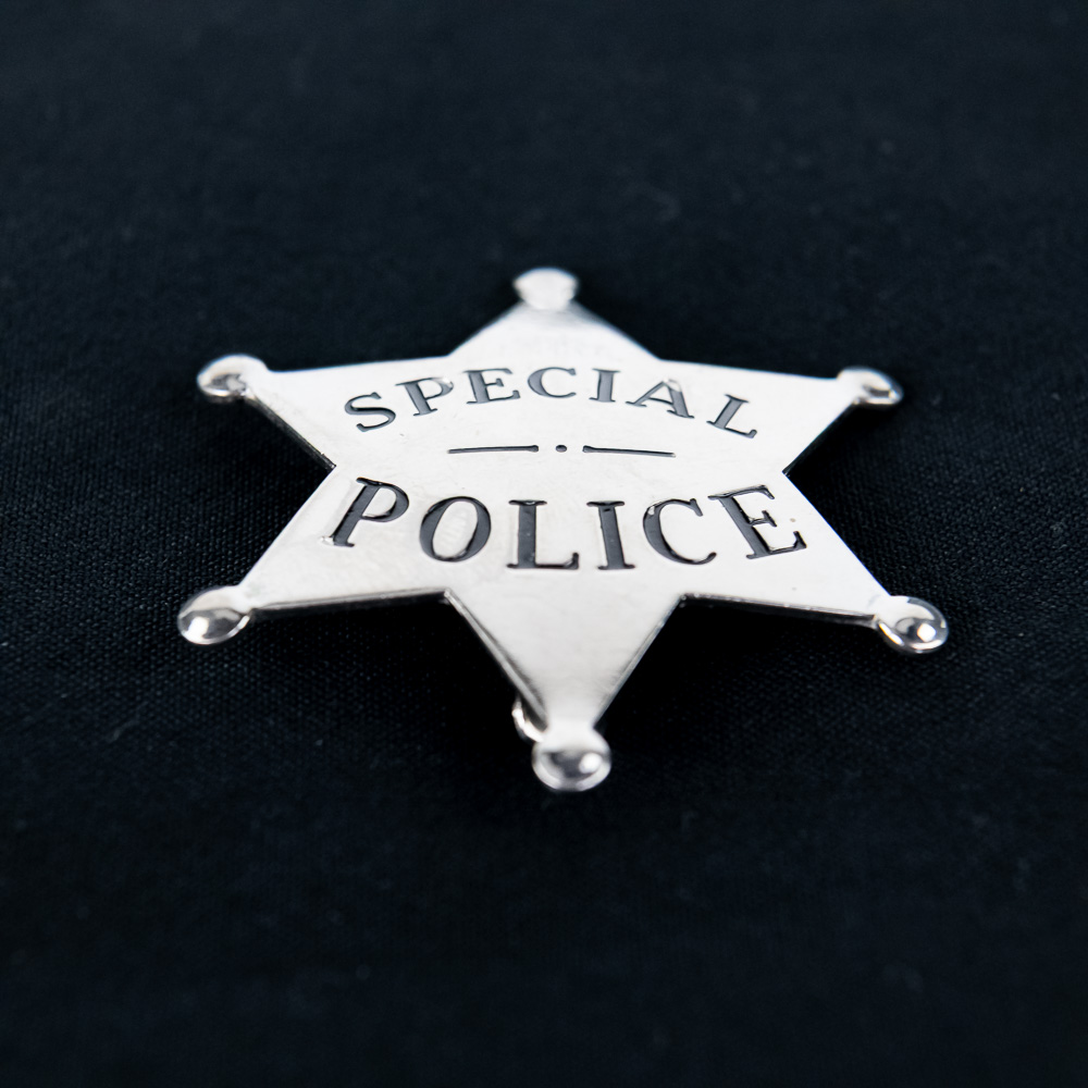 Vintage Special Police Star Badge