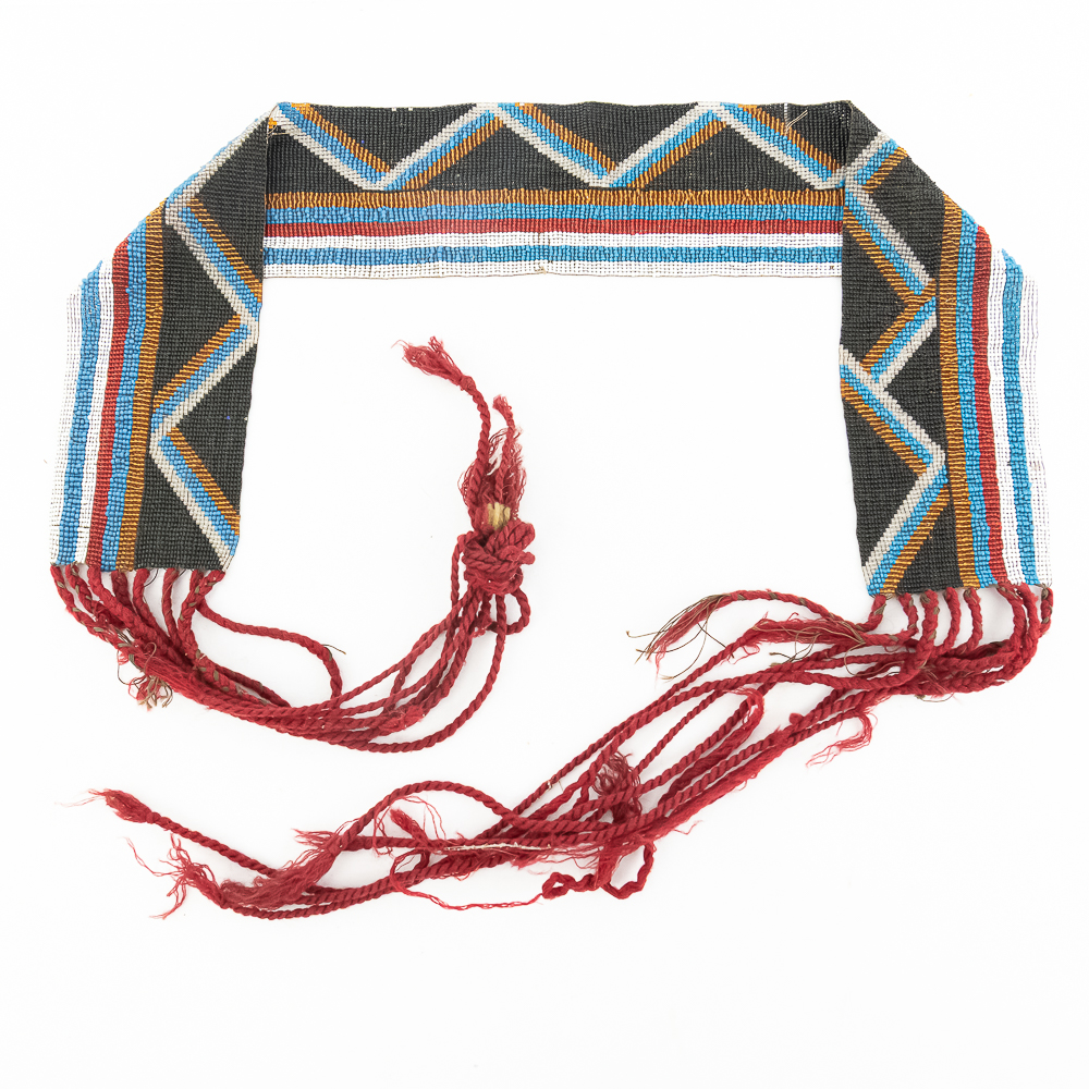 1890s Menomonee Beaded Sash