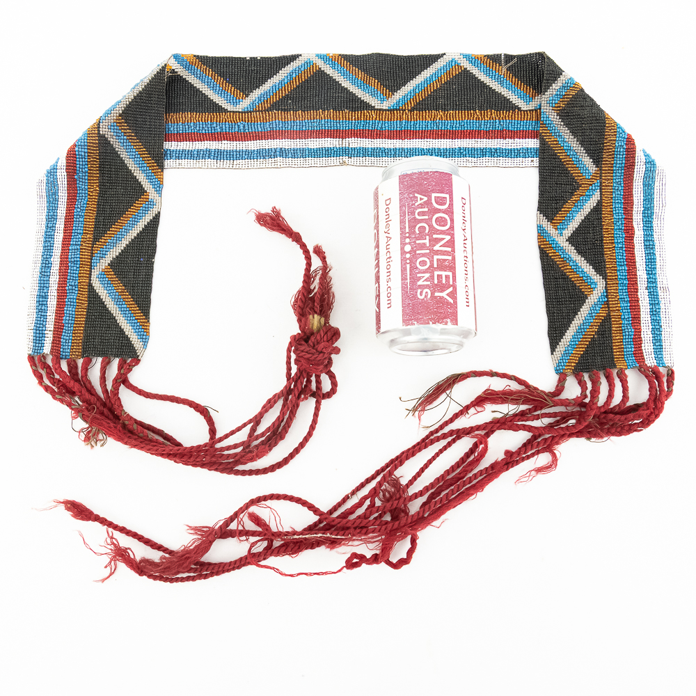 1890s Menomonee Beaded Sash