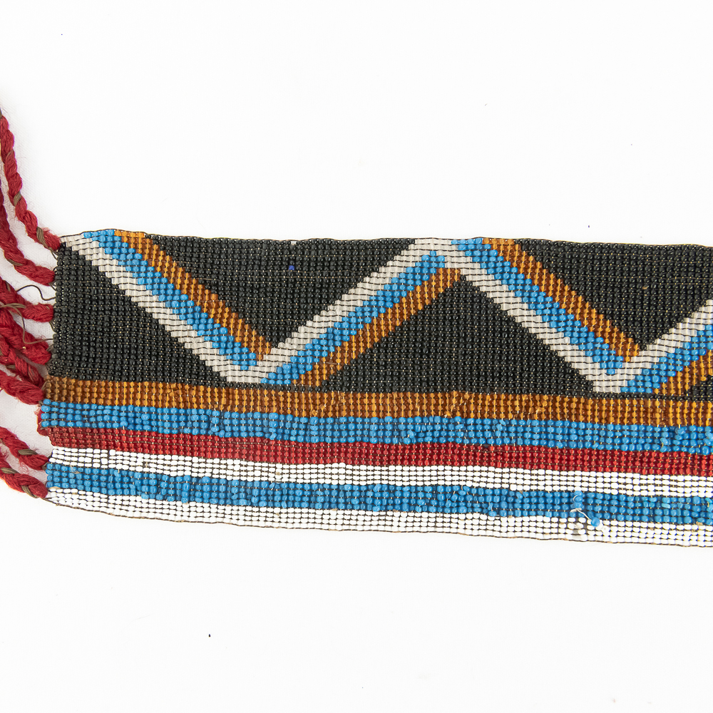1890s Menomonee Beaded Sash