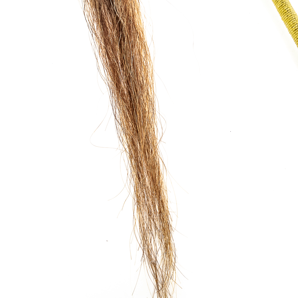 Plains Indian Floppy Head War Club w/Beaded Handle