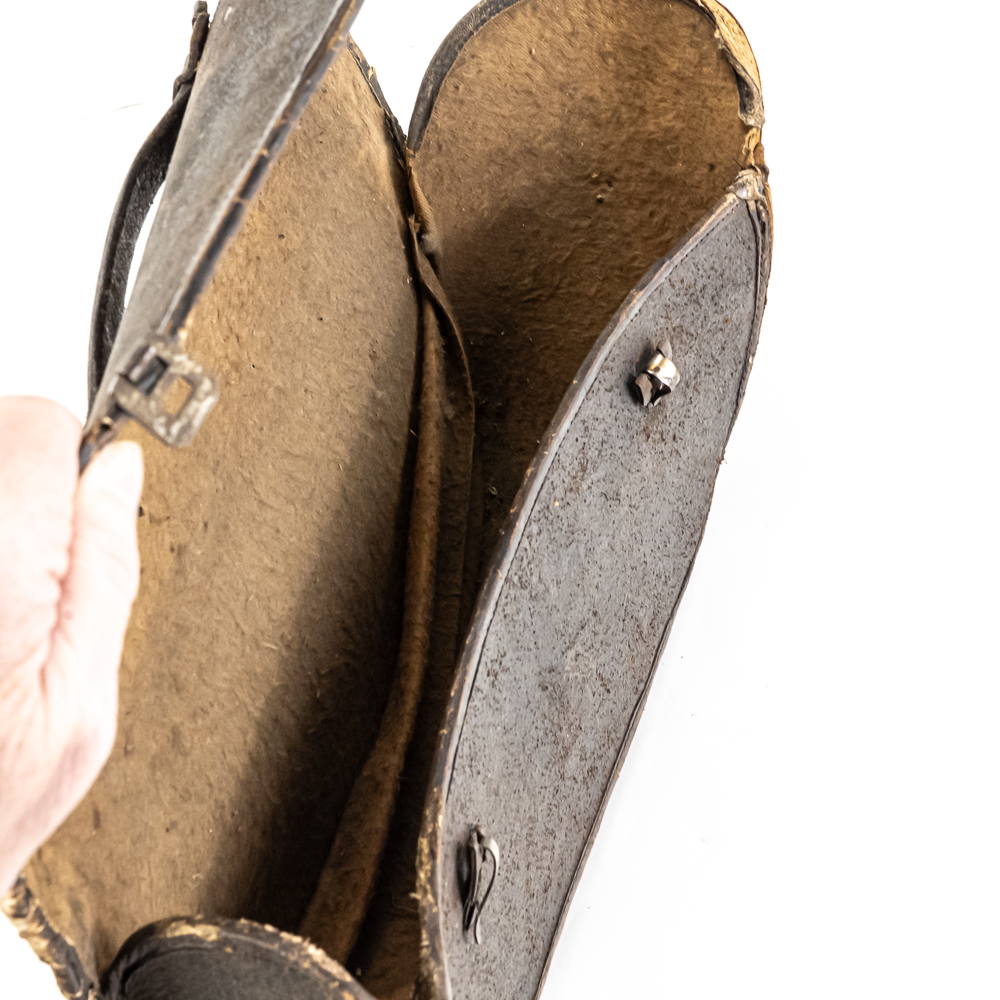 Antique Leather Saddlebag