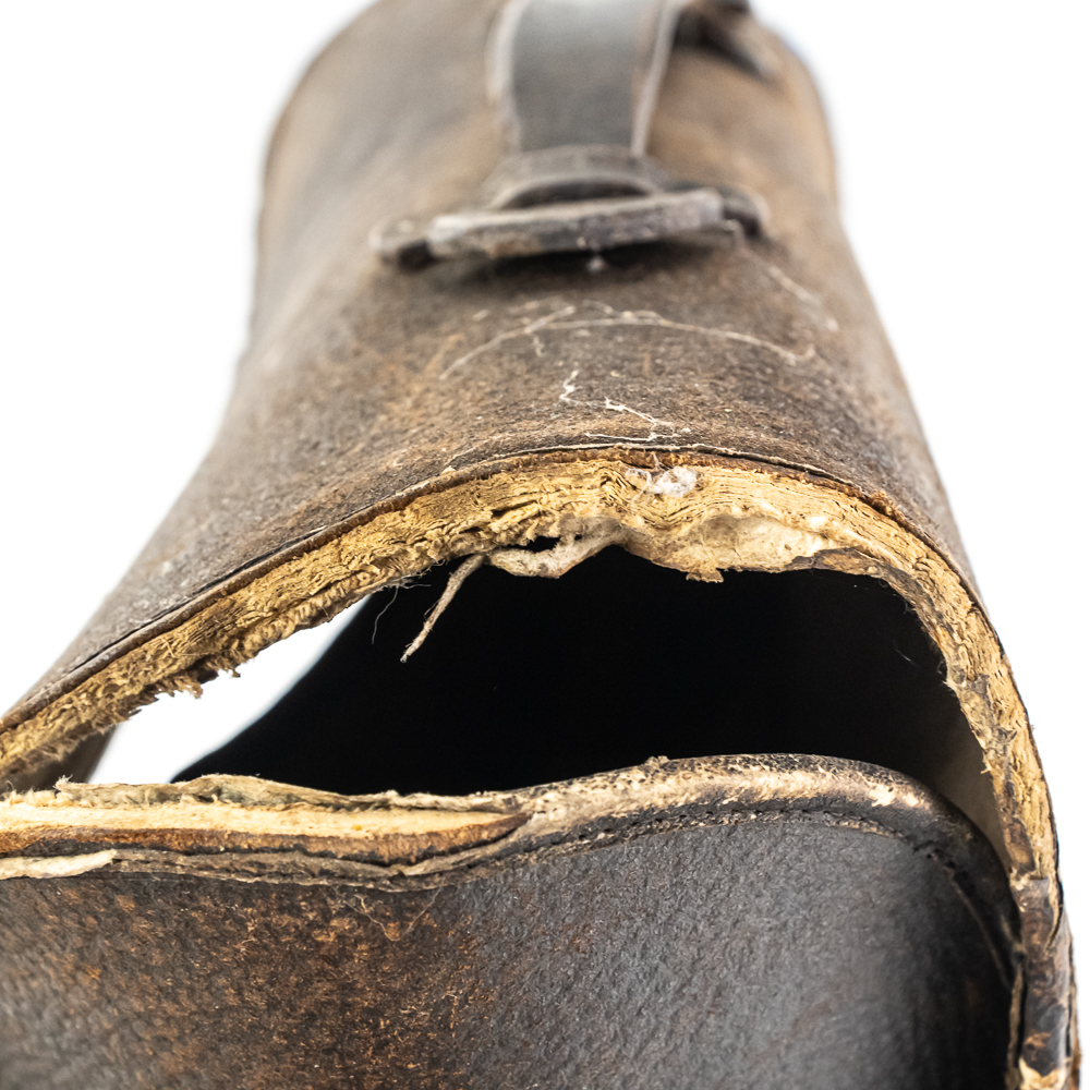 Antique Leather Saddlebag