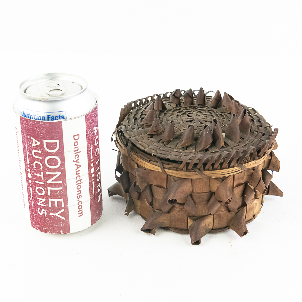 1920s Porcupine Basket-Great Lakes/Woodland