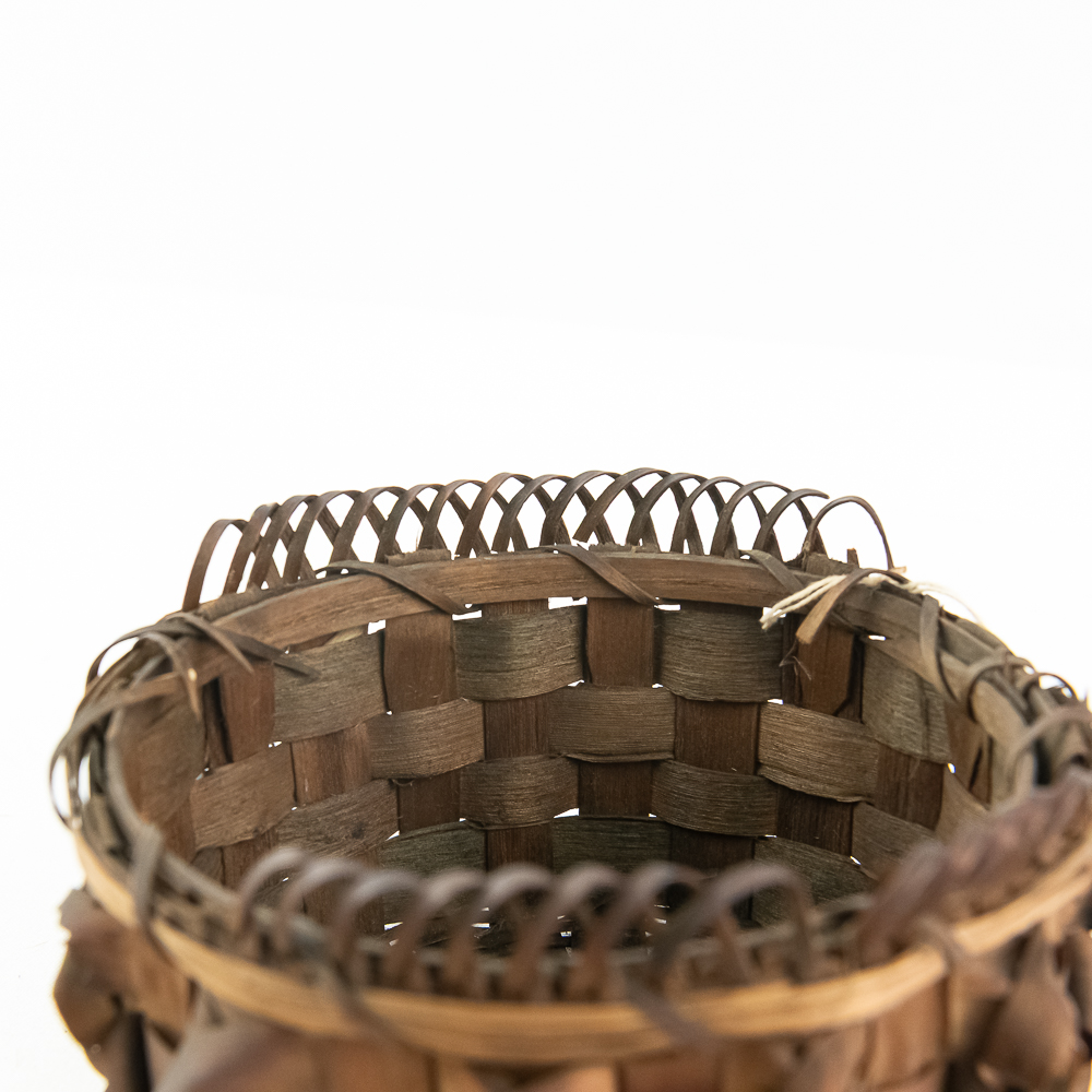 1920s Porcupine Basket-Great Lakes/Woodland