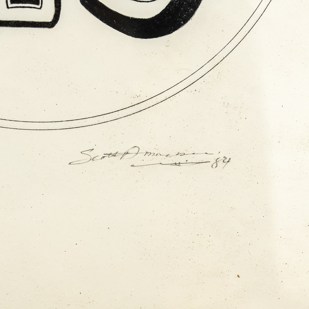 Haida Drawing “Mischievous Man” 1984