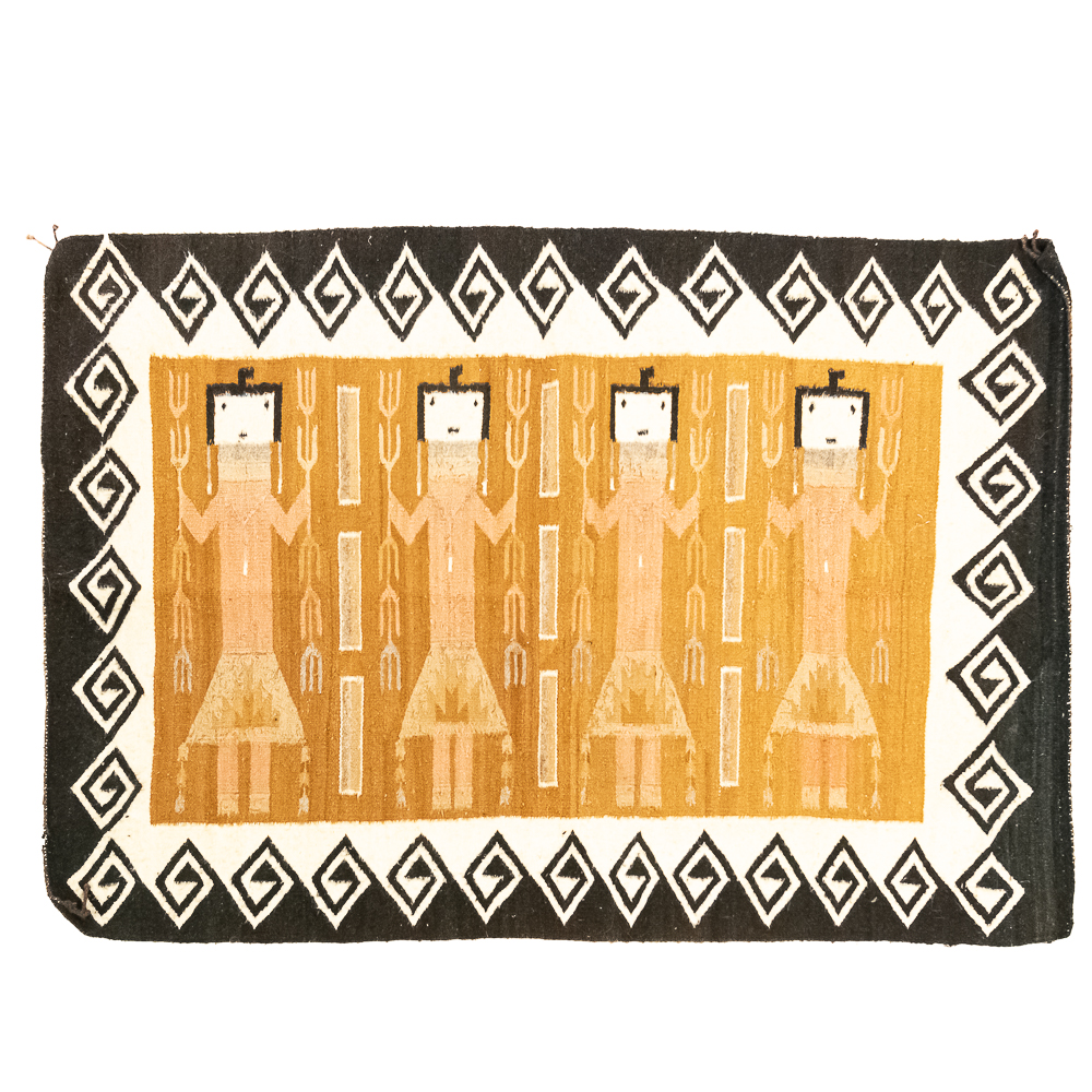 Navajo “Ye Be Chei” Hand Woven Rug