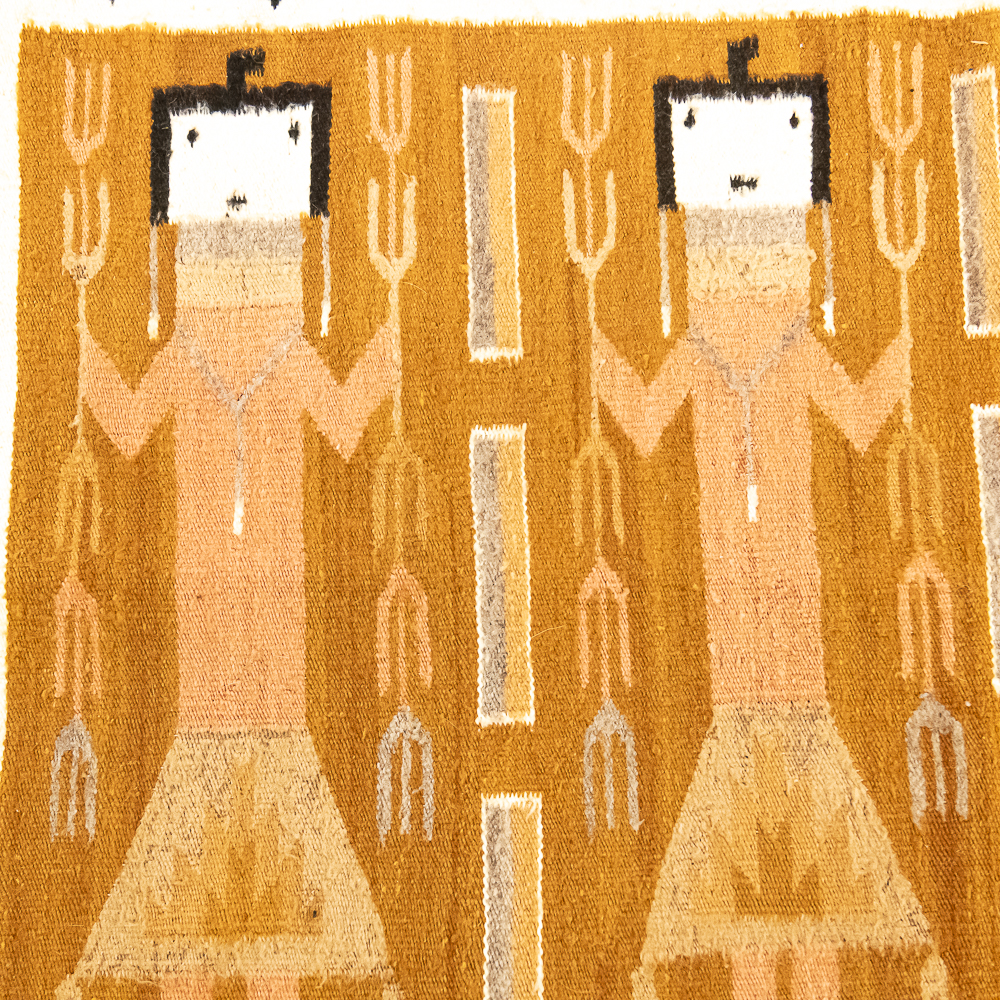 Navajo “Ye Be Chei” Hand Woven Rug