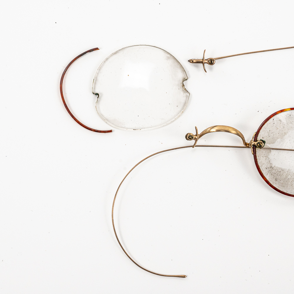Civil War Era Eyeglasses In Case