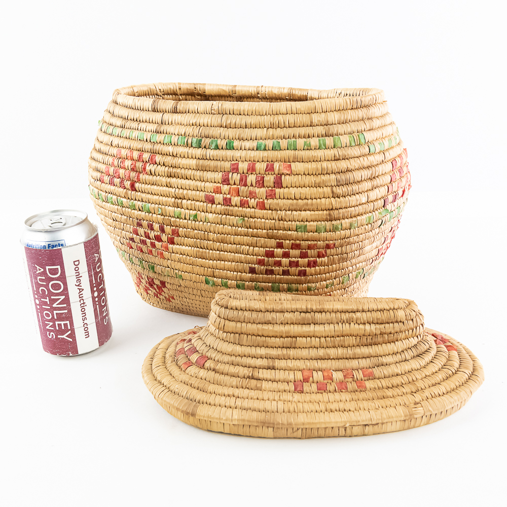1960s Yupik Eskimo Basket