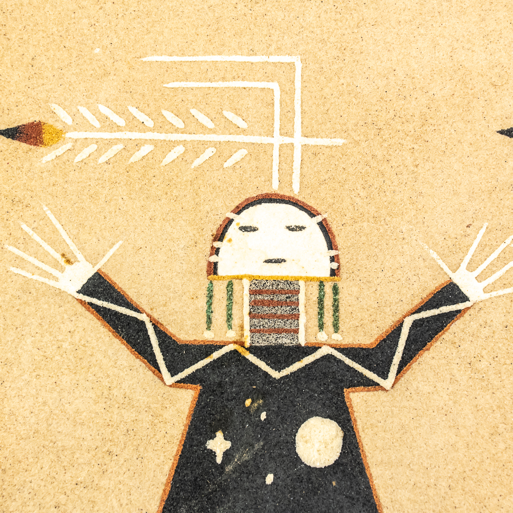Navajo Sand Painting, New Mexico