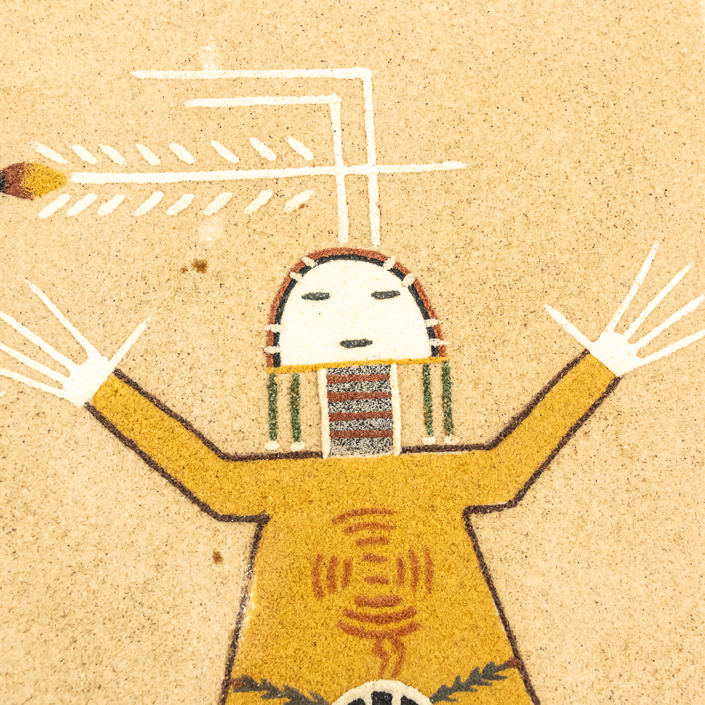 Navajo Sand Painting, New Mexico