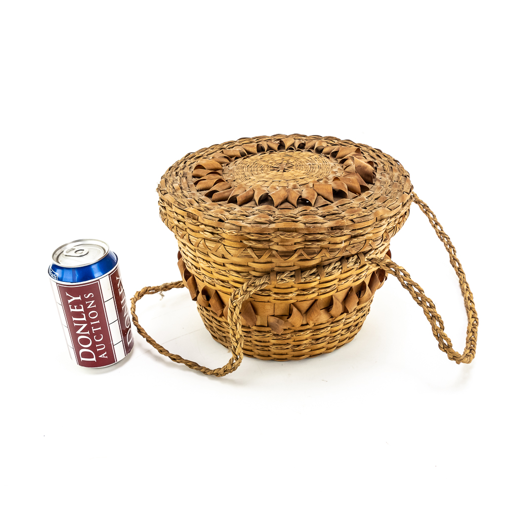 1940s NE Coast Penobscot Basket