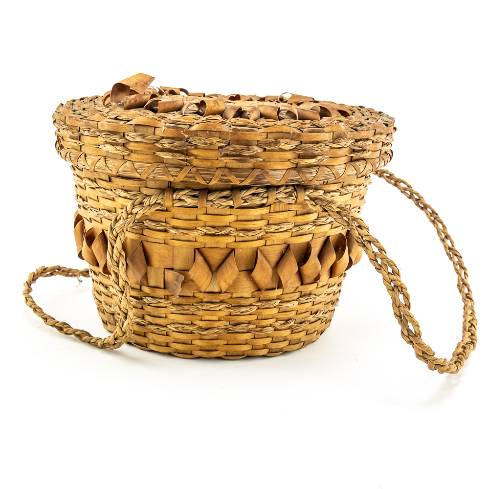 1940s NE Coast Penobscot Basket