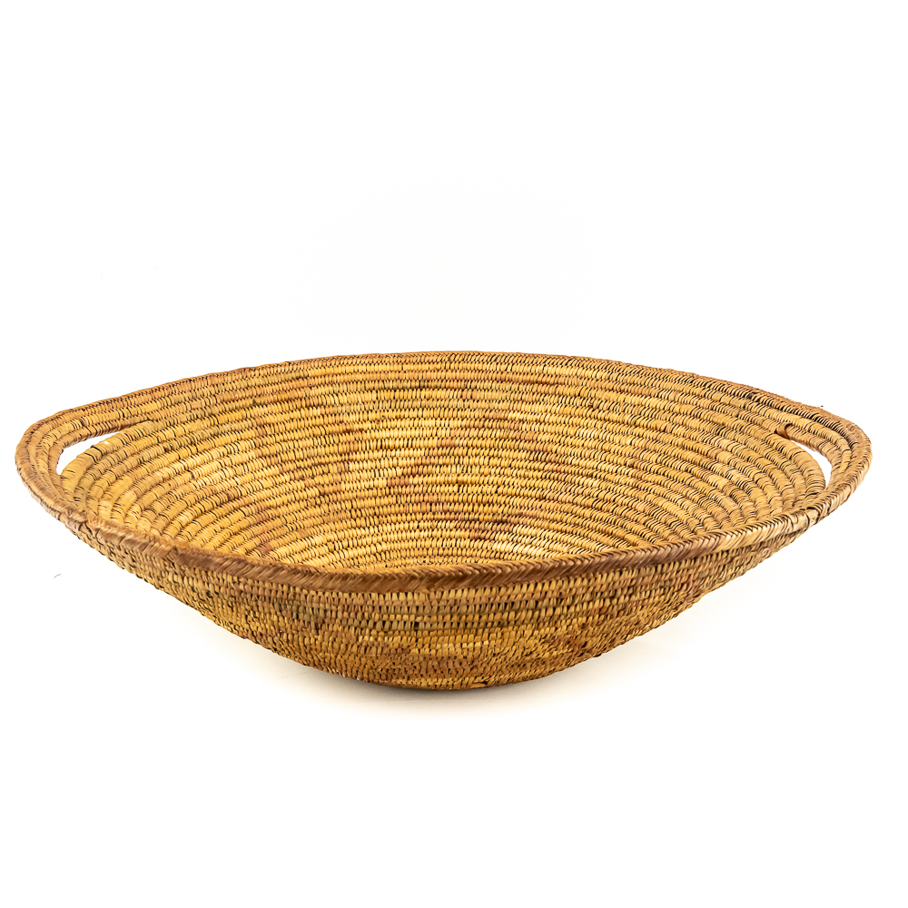 1920s Jicarilla Apache Basket Tray W/handles